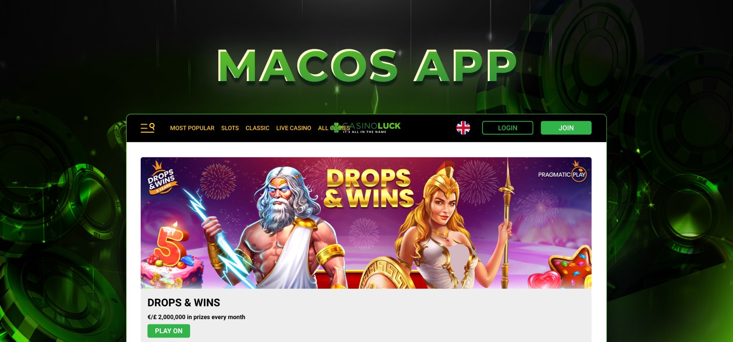 casino app for macos devices